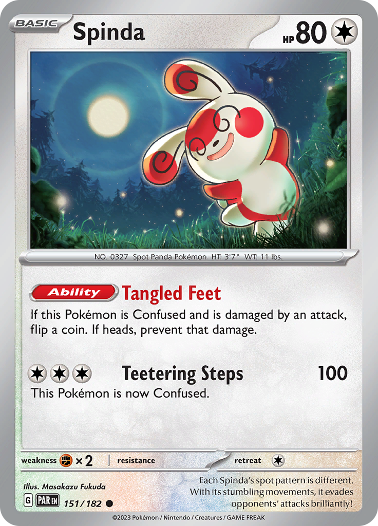 Spinda (151/182) [Scarlet & Violet: Paradox Rift] | Arkham Games and Comics