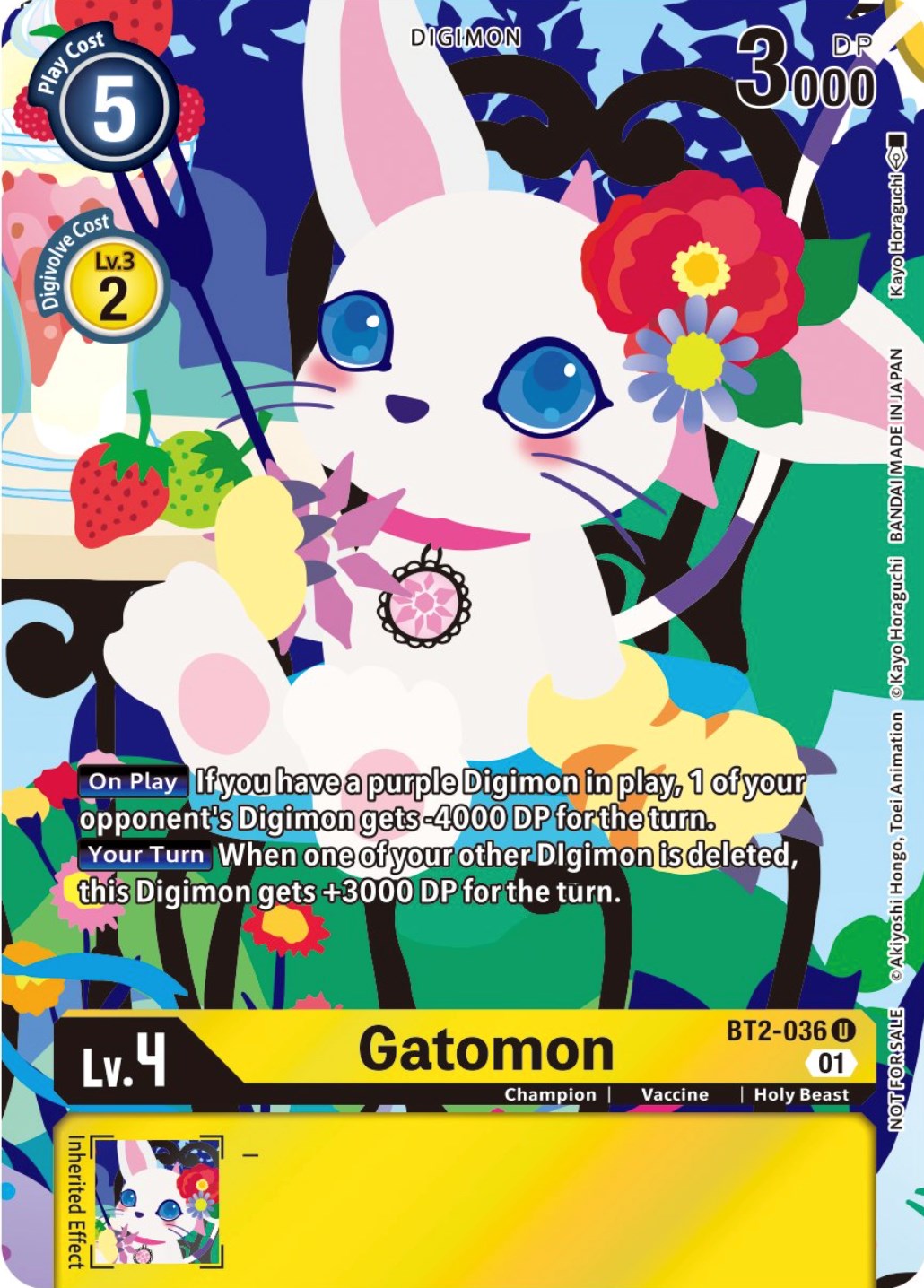 Gatomon [BT2-036] (Tamer's Card Set 2 Floral Fun) [Release Special Booster Promos] | Arkham Games and Comics