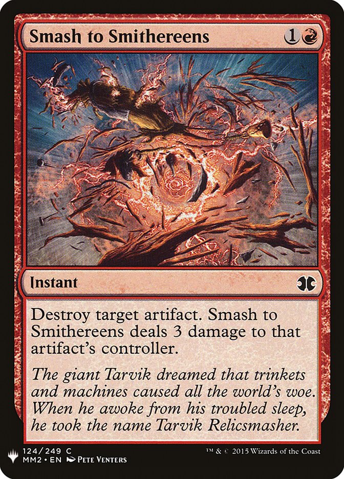 Smash to Smithereens [Mystery Booster] | Arkham Games and Comics