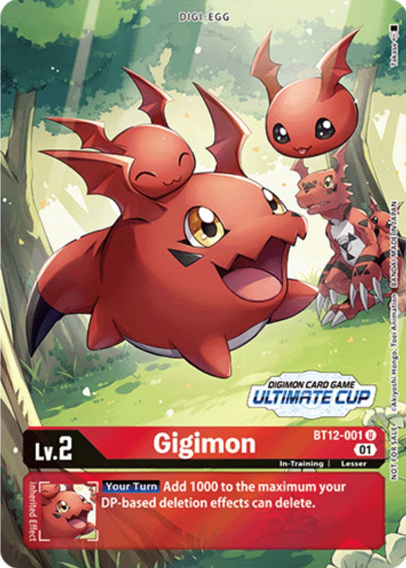 Gigimon [BT12-001] (Ultimate Cup) [Across Time Promos] | Arkham Games and Comics