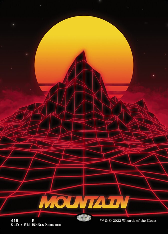 Mountain (418) [Secret Lair Drop Series] | Arkham Games and Comics
