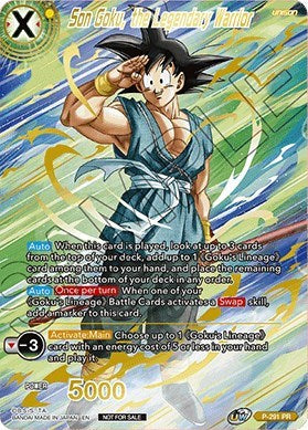 Son Goku, the Legendary Warrior (Gold Stamped) (P-291) [Promotion Cards] | Arkham Games and Comics