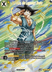 Son Goku, the Legendary Warrior (Gold Stamped) (P-291) [Promotion Cards] | Arkham Games and Comics