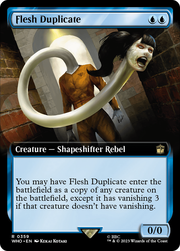 Flesh Duplicate (Extended Art) [Doctor Who] | Arkham Games and Comics