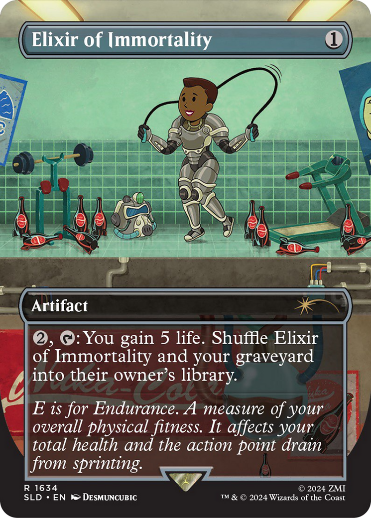 Elixir of Immortality (1634) (Rainbow Foil) [Secret Lair Drop Series] | Arkham Games and Comics