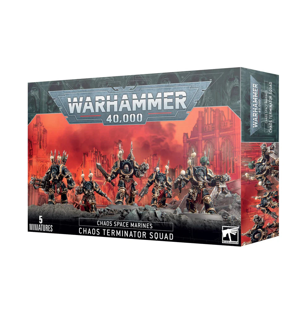 Warhammer 40,000 - Chaos Space Marines: Chaos Terminator Squad | Arkham Games and Comics