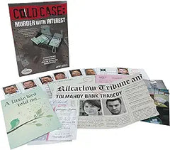 Think Fun ThinkFun Cold Case: Murder with Interest – A Murder Mystery Game in a Box | Arkham Games and Comics