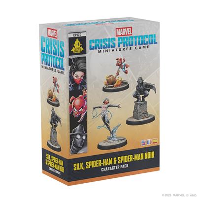 Marvel: Crisis Protocol - Silk, Spider-Ham & Spider-Man Noir | Arkham Games and Comics
