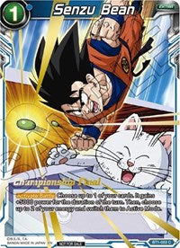 Senzu Bean (Championship Final 2019) (BT1-053) [Tournament Promotion Cards] | Arkham Games and Comics