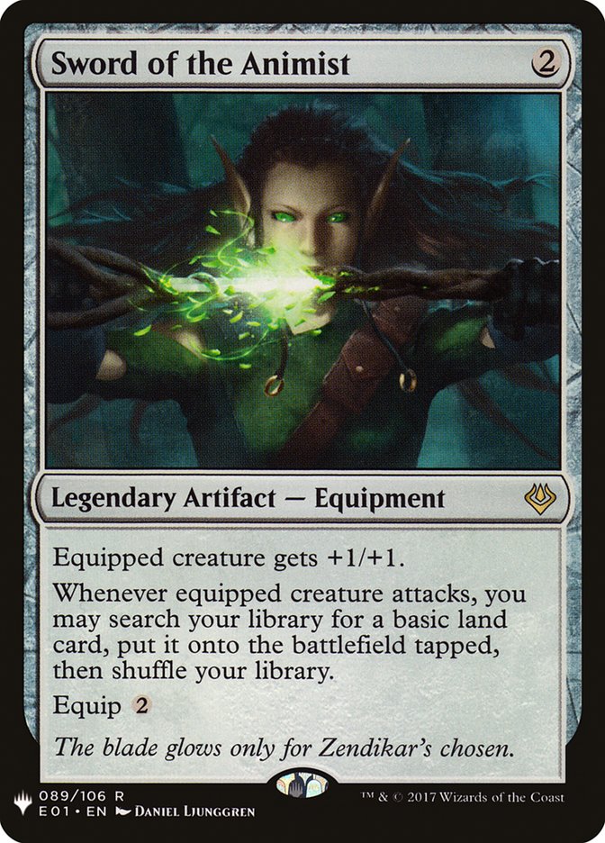 Sword of the Animist [Mystery Booster] | Arkham Games and Comics