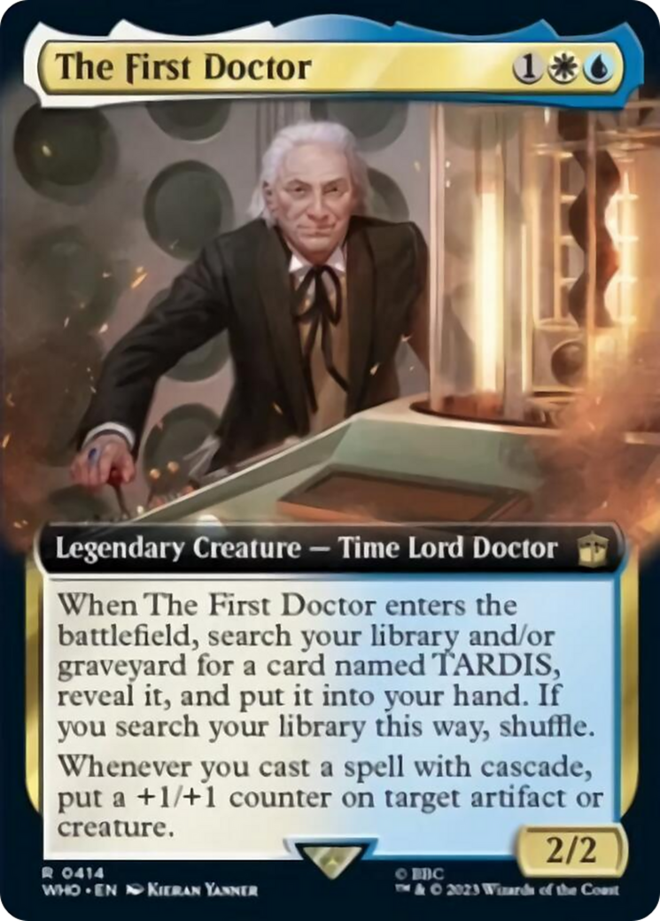 The First Doctor (Extended Art) [Doctor Who] | Arkham Games and Comics