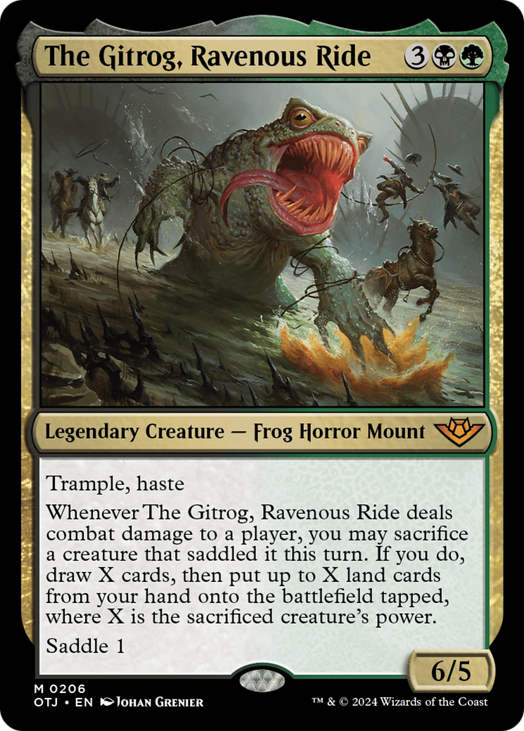 The Gitrog, Ravenous Ride [Outlaws of Thunder Junction] | Arkham Games and Comics