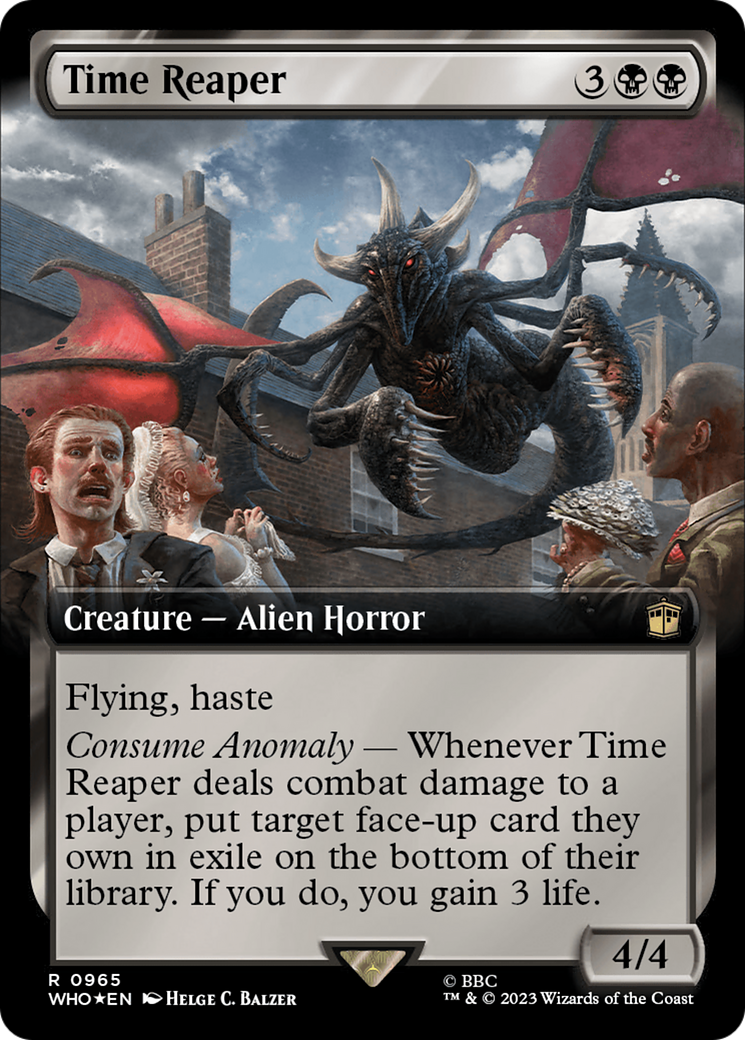 Time Reaper (Extended Art) (Surge Foil) [Doctor Who] | Arkham Games and Comics