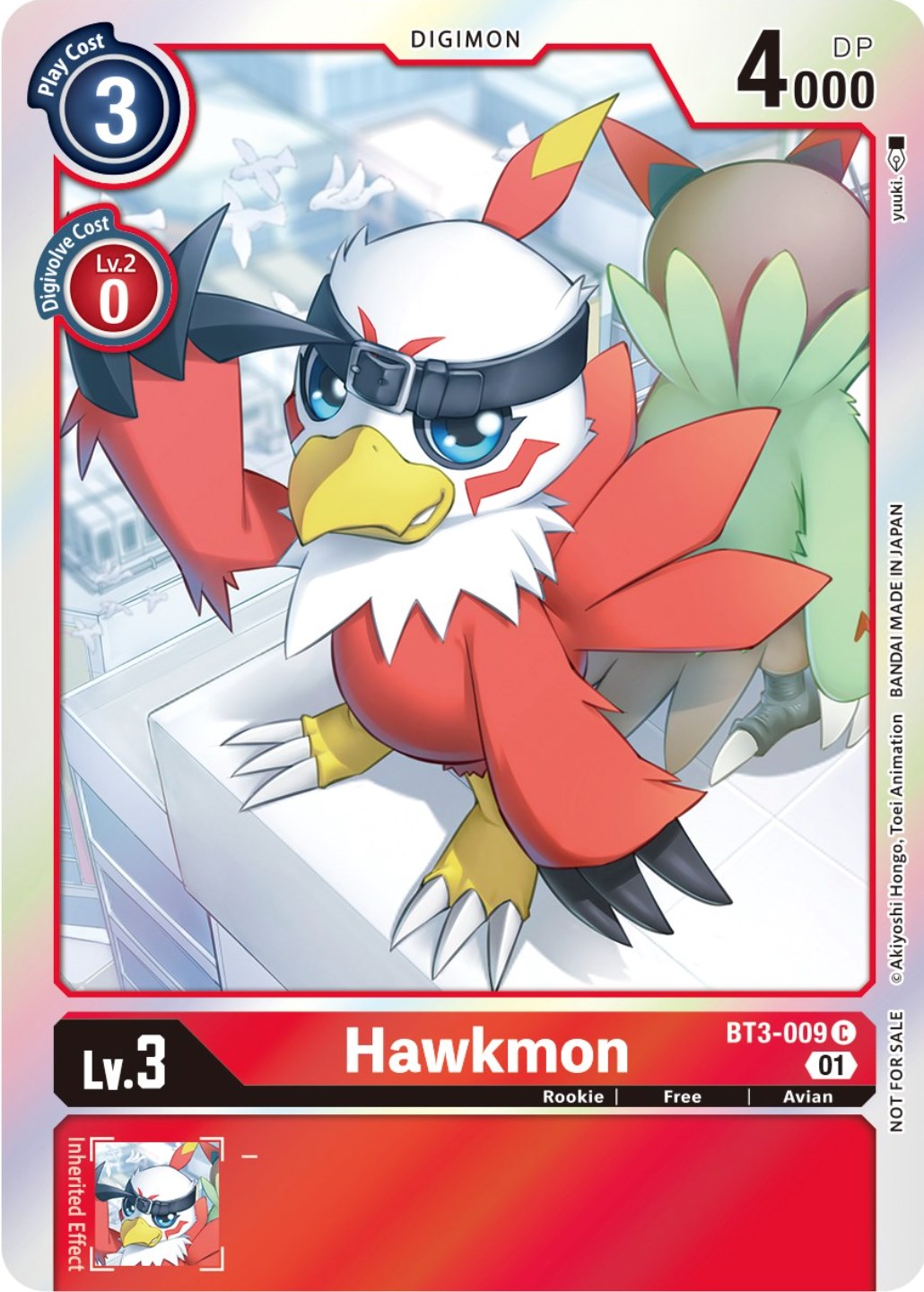 Hawkmon [BT3-009] (ST-11 Special Entry Pack) [Release Special Booster Promos] | Arkham Games and Comics