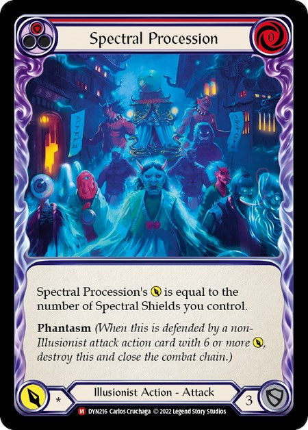 Spectral Procession [DYN216] (Dynasty)  Rainbow Foil | Arkham Games and Comics