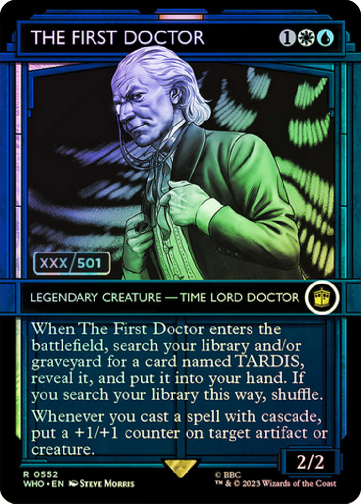The First Doctor (Serial Numbered) [Doctor Who] | Arkham Games and Comics