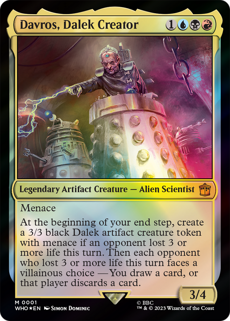 Davros, Dalek Creator [Doctor Who] | Arkham Games and Comics