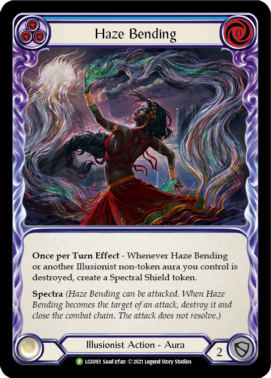 Haze Bending [LGS093] (Promo)  Cold Foil | Arkham Games and Comics