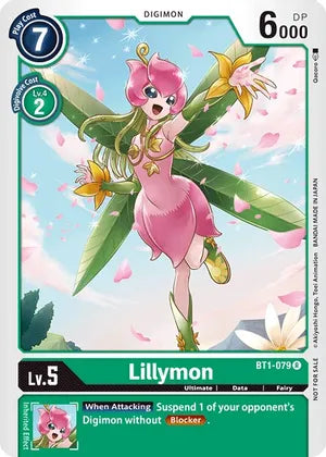 Lillymon [BT1-079] (Alternative Art) [Promotional Cards] | Arkham Games and Comics