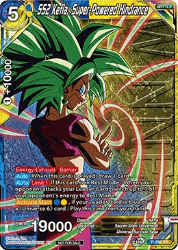 SS2 Kefla, Super-Powered Hindrance (Tournament Pack Vol. 8) (Winner) (P-390) [Tournament Promotion Cards] | Arkham Games and Comics