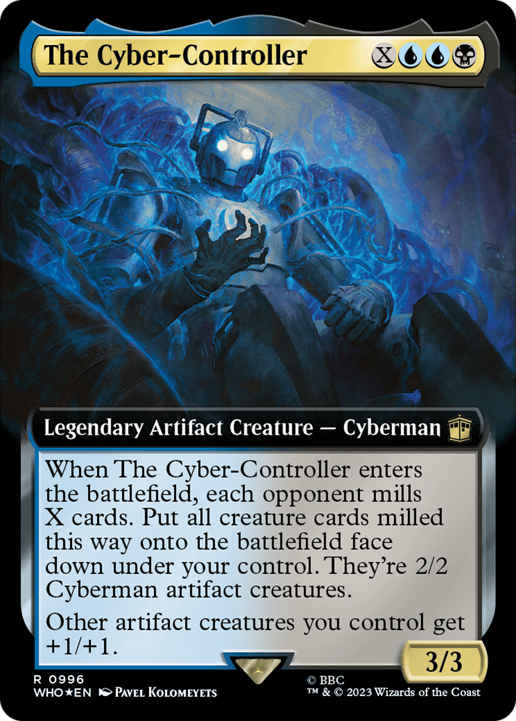 The Cyber-Controller (Extended Art) (Surge Foil) [Doctor Who] | Arkham Games and Comics