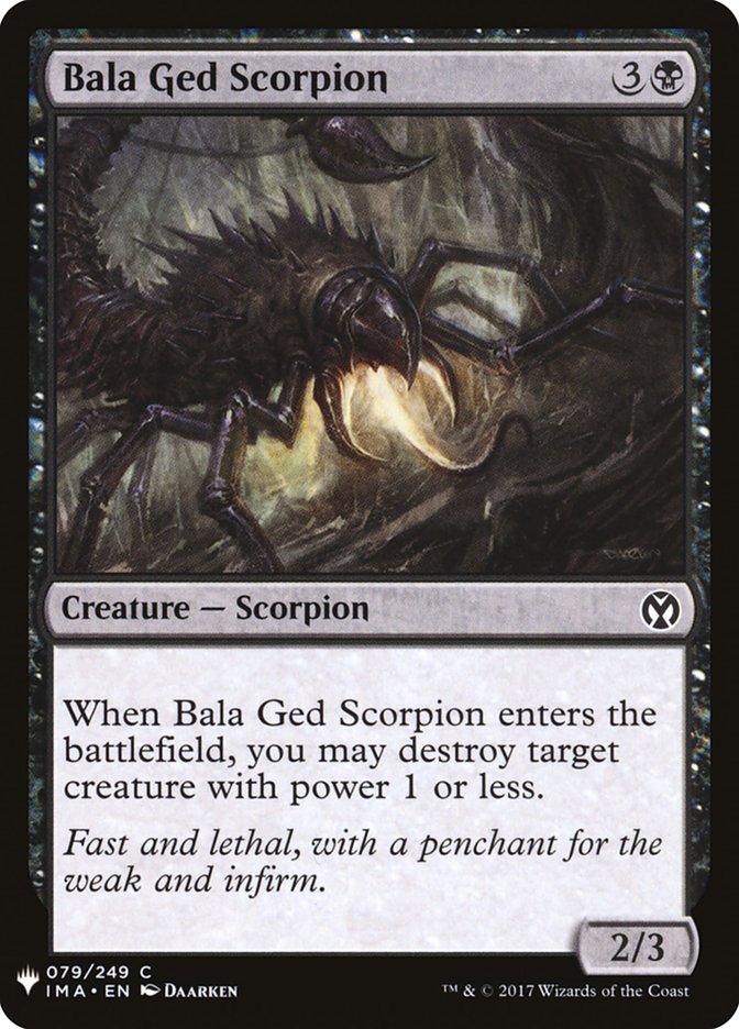 Bala Ged Scorpion [Mystery Booster] | Arkham Games and Comics