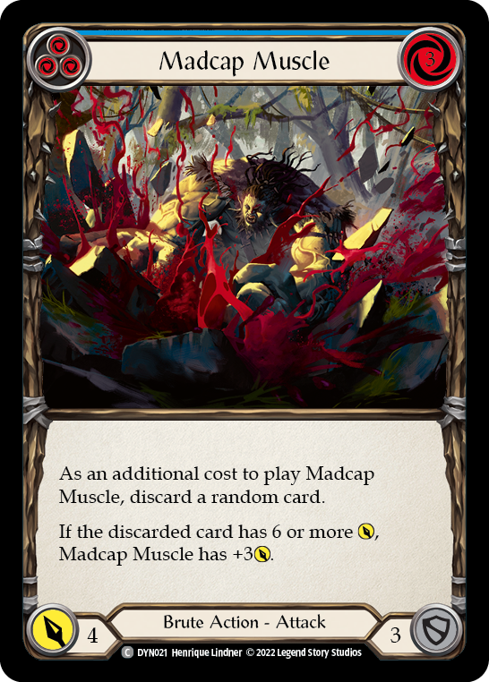 Madcap Muscle (Blue) [DYN021] (Dynasty) | Arkham Games and Comics