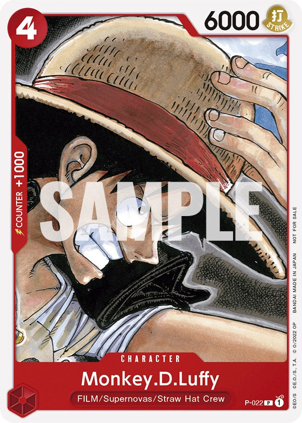 Monkey.D.Luffy (One Piece Film Red) [One Piece Promotion Cards] | Arkham Games and Comics