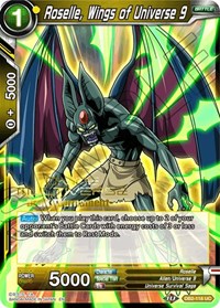 Roselle, Wings of Universe 9 (Divine Multiverse Draft Tournament) (DB2-116) [Tournament Promotion Cards] | Arkham Games and Comics