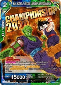 Son Gohan & Piccolo, Reliable Reinforcements (P-208) [Promotion Cards] | Arkham Games and Comics