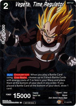 Vegeta, Time Regulator (Championship Final 2019) (P-142) [Tournament Promotion Cards] | Arkham Games and Comics