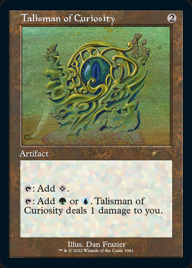 Talisman of Curiosity (Foil Etched) [Secret Lair Drop Series] | Arkham Games and Comics
