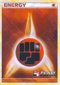 Fighting Energy (2010 Play Pokemon Promo) [League & Championship Cards] | Arkham Games and Comics