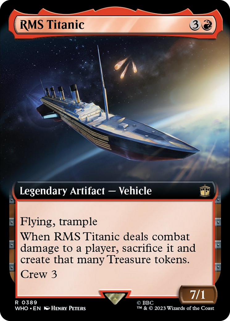 RMS Titanic (Extended Art) [Doctor Who] | Arkham Games and Comics