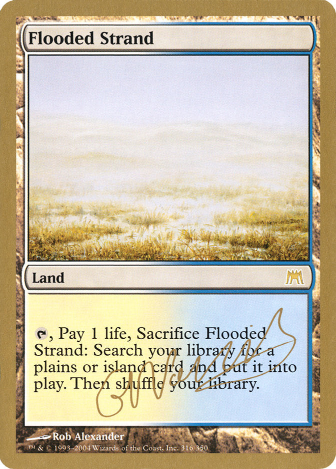 Flooded Strand (Gabriel Nassif) [World Championship Decks 2004] | Arkham Games and Comics