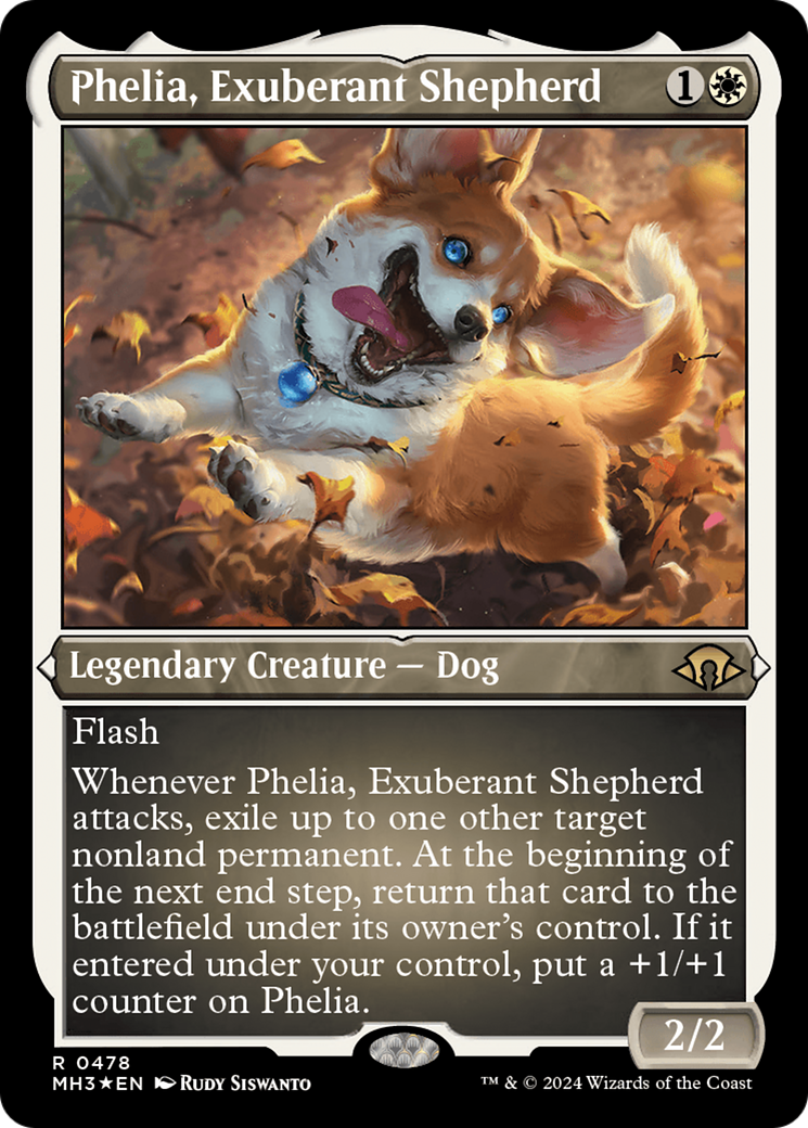 Phelia, Exuberant Shepherd (Foil Etched) [Modern Horizons 3] | Arkham Games and Comics