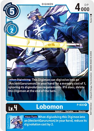 Lobomon [P-030] (Revision Pack 2021) [Promotional Cards] | Arkham Games and Comics