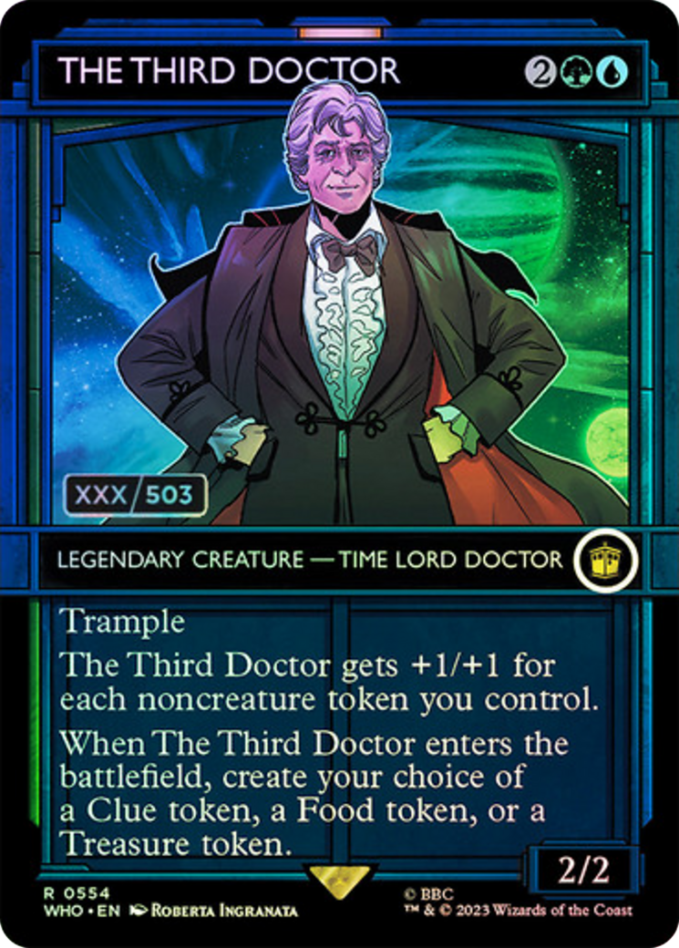 The Third Doctor (Serial Numbered) [Doctor Who] | Arkham Games and Comics