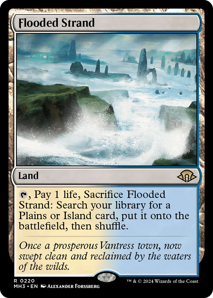 Flooded Strand [Modern Horizons 3] | Arkham Games and Comics