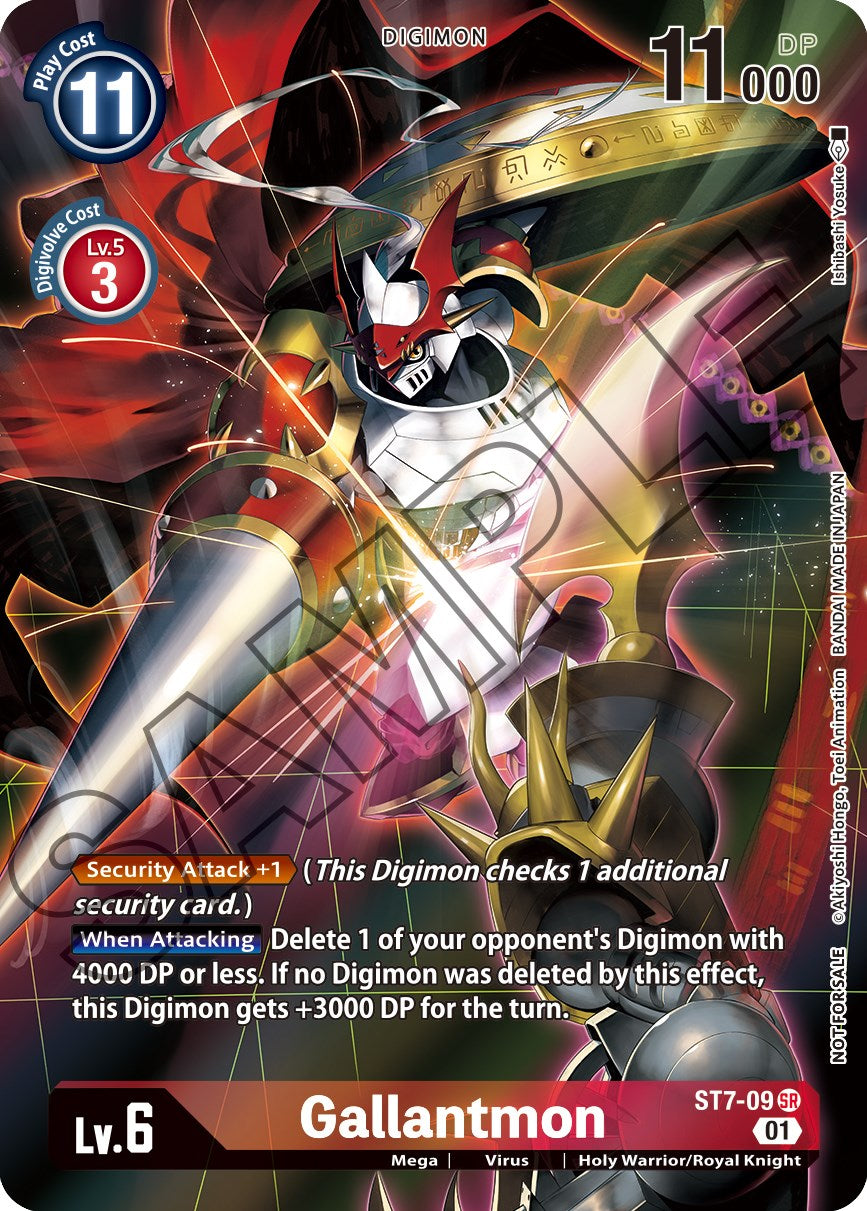 Gallantmon [ST7-09] (Tamer's Card Set 1) [Starter Deck: Gallantmon Promos] | Arkham Games and Comics