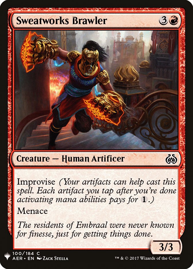 Sweatworks Brawler [Mystery Booster] | Arkham Games and Comics