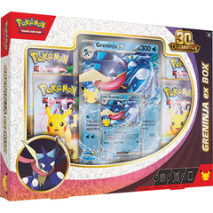 Pokemon TCG: 30th Celebration- ex Box Case (Sylveon ex or Greninja ex) | Arkham Games and Comics