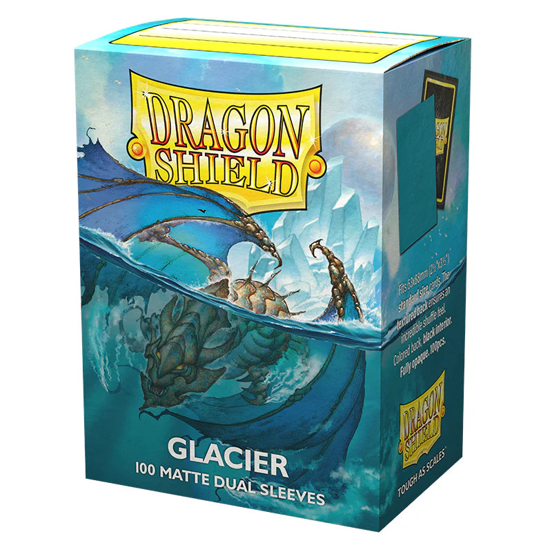 Dragon Shield Box of 100 Matte Dual Sleeves | Arkham Games and Comics