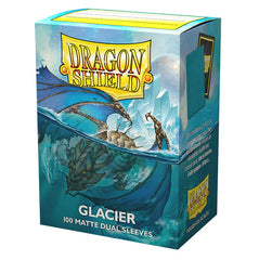 Dragon Shield Box of 100 Matte Dual Sleeves | Arkham Games and Comics