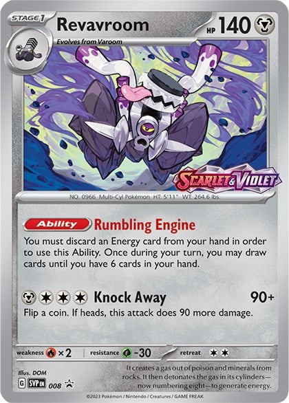 Revavroom (008) [Scarlet & Violet: Black Star Promos] | Arkham Games and Comics