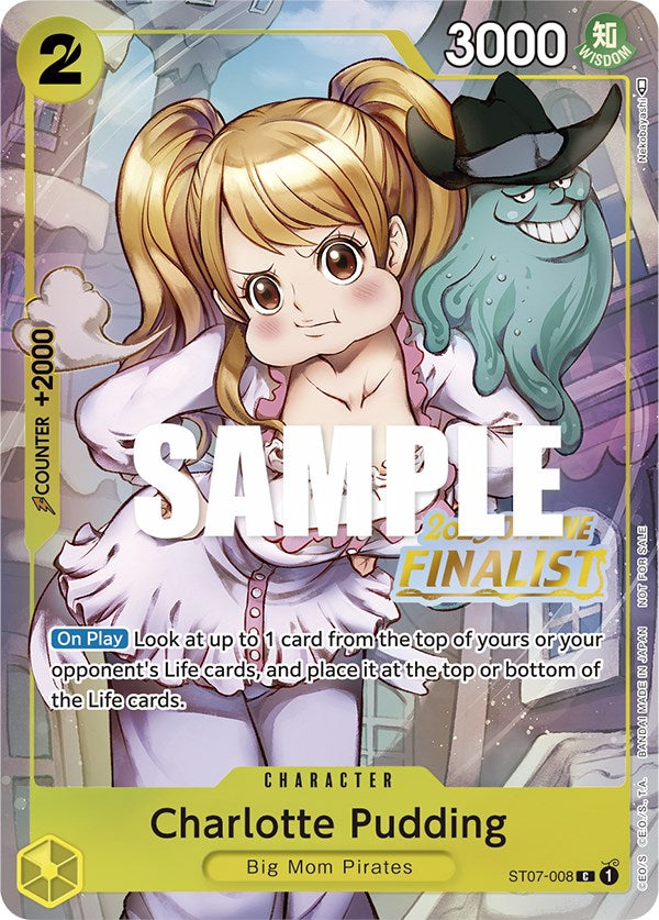 Charlotte Pudding (Offline Regional 2023) [Finalist] [One Piece Promotion Cards] | Arkham Games and Comics