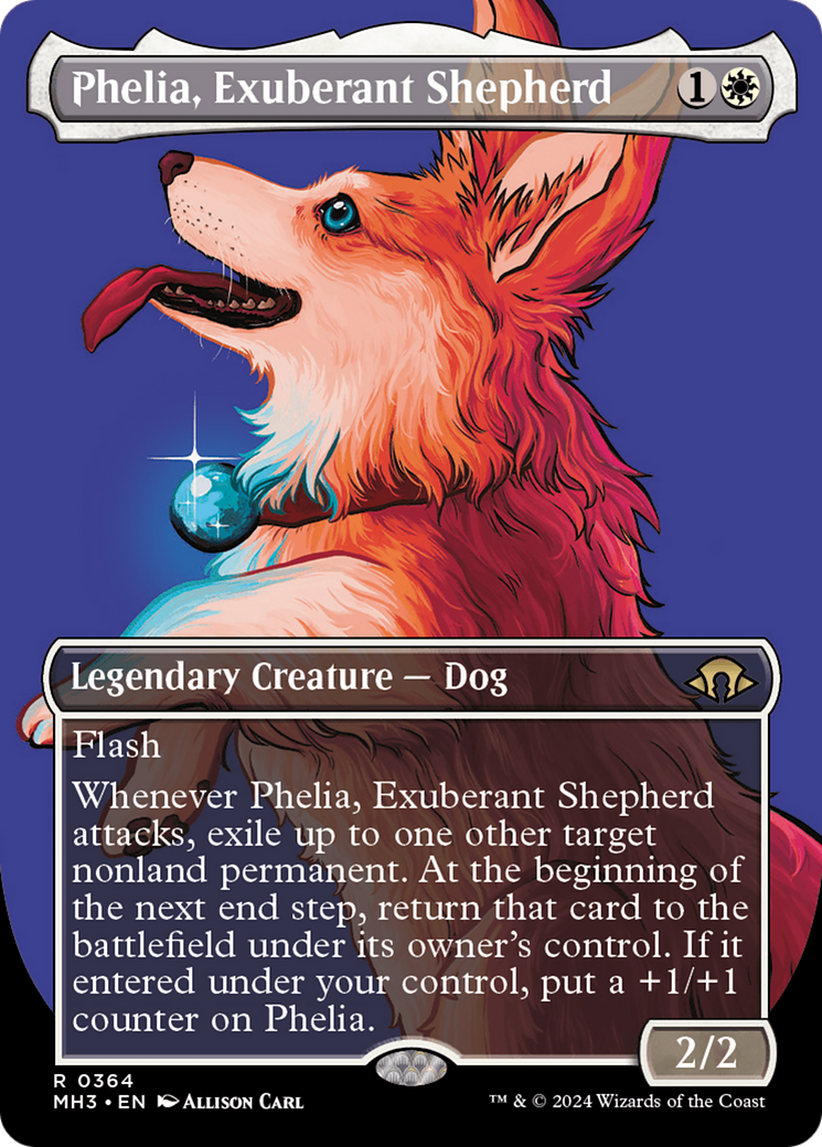 Phelia, Exuberant Shepherd (Borderless) [Modern Horizons 3] | Arkham Games and Comics