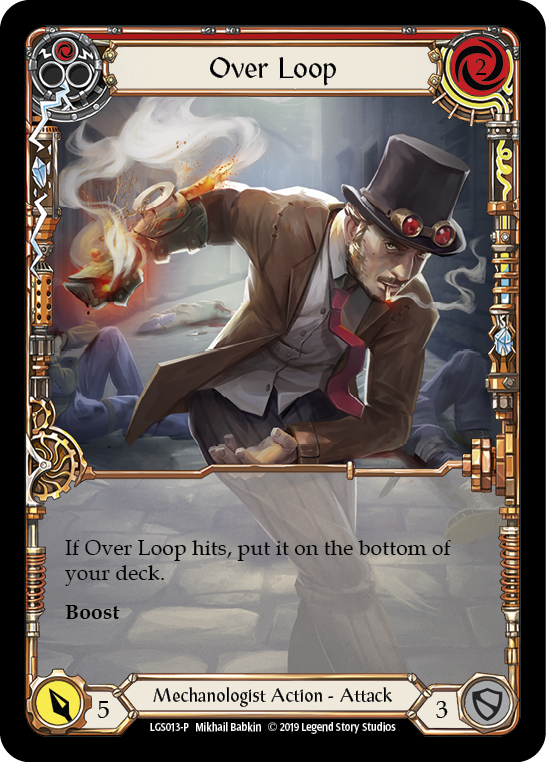 Over Loop (Red) [LGS013-P] (Promo)  1st Edition Normal | Arkham Games and Comics