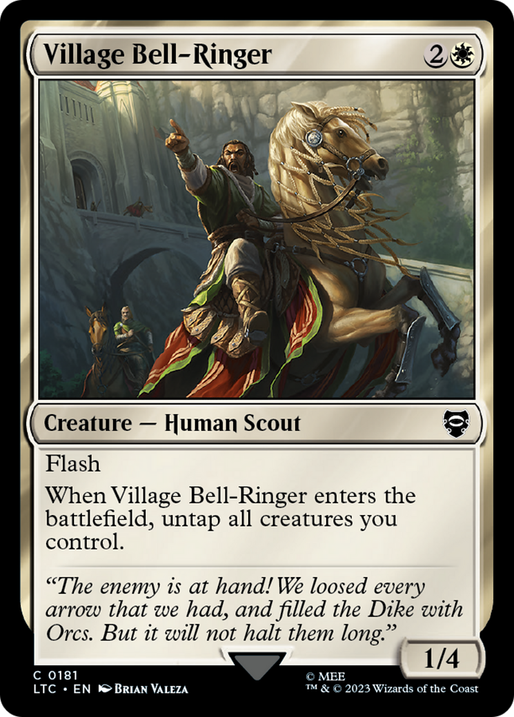 Village Bell-Ringer [The Lord of the Rings: Tales of Middle-Earth Commander] | Arkham Games and Comics