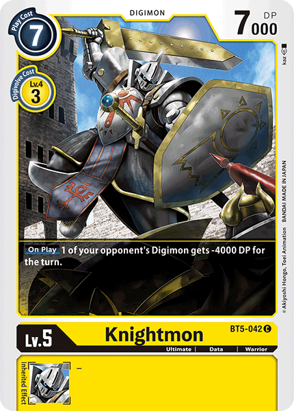 Knightmon [BT5-042] [Battle of Omni] | Arkham Games and Comics